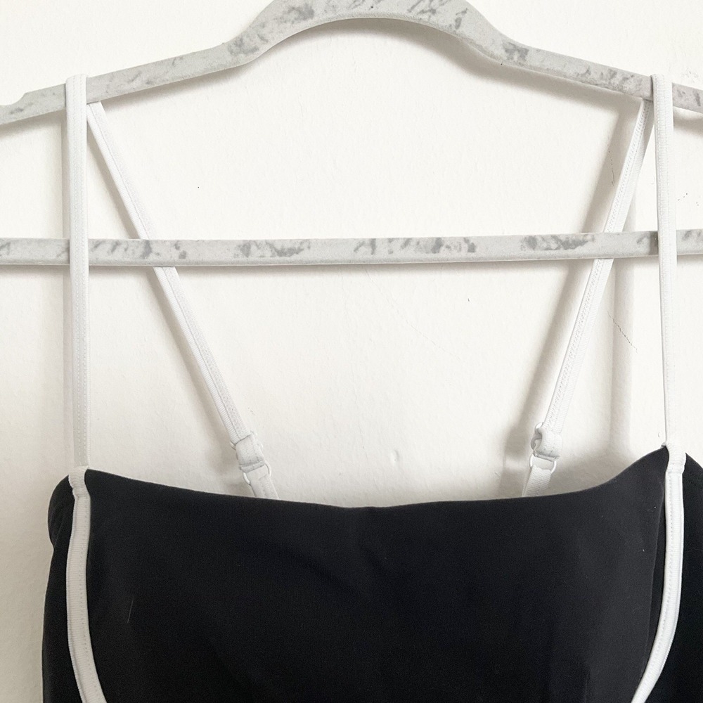 Alo Yoga Airbrush Streamlined Dress Black/White XXS - Picture 9 of 13